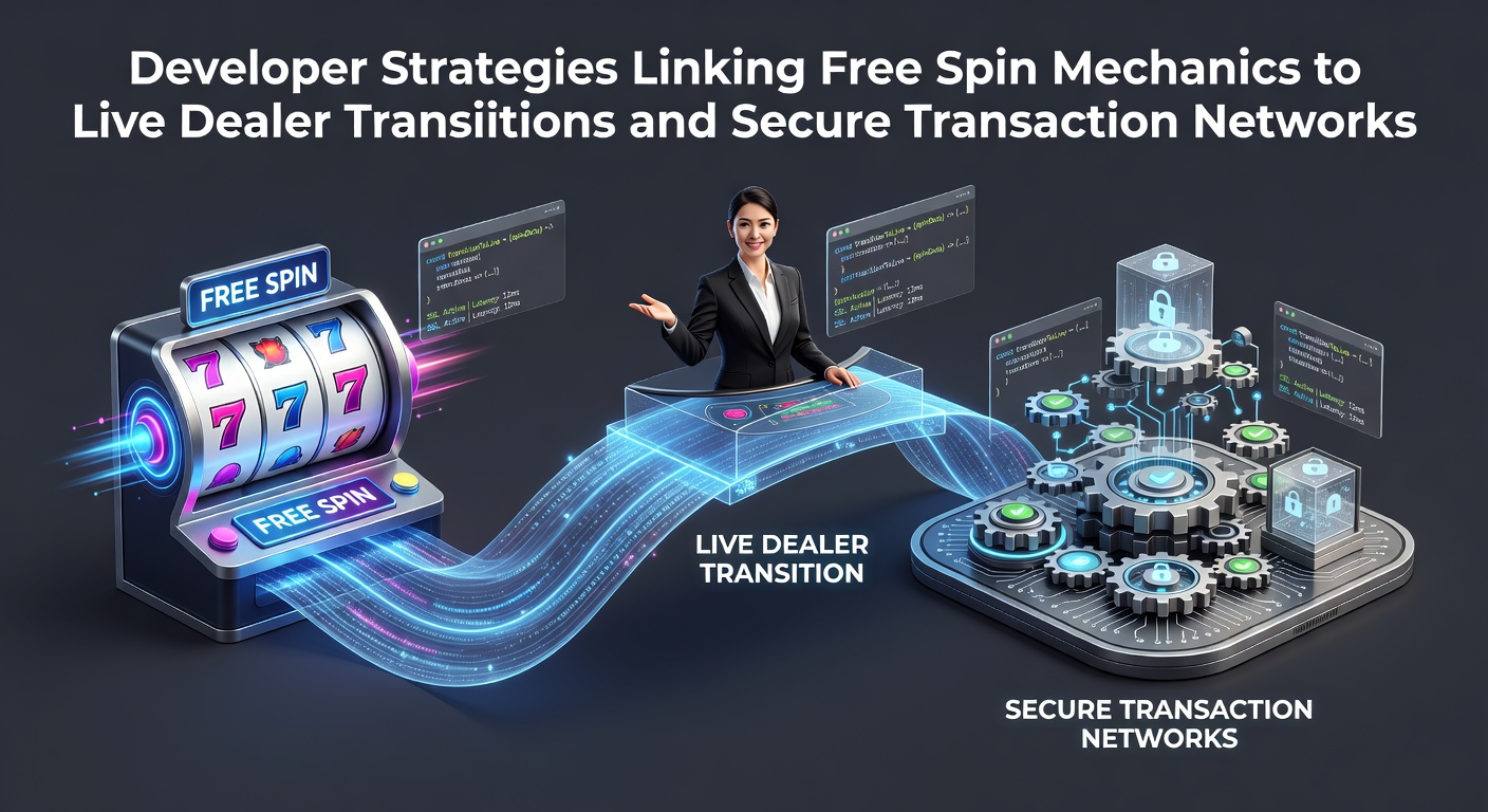 Entwickler integrieren Free-Spin-Mechaniken in Live-Dealer-Plattformen mit sicheren Transaktionsnetzwerken