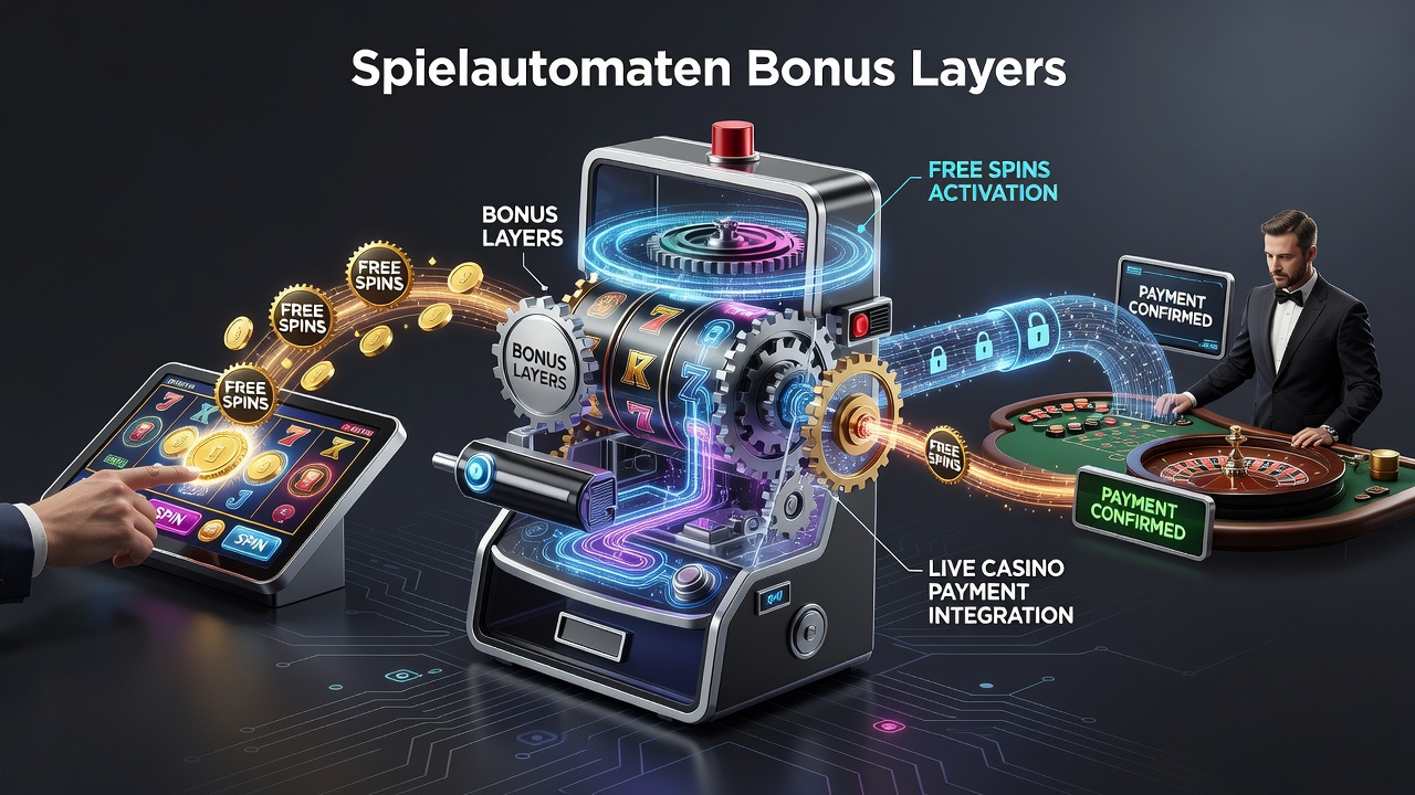 Darstellung von Live-Casino-Zahlungsflüssen und Jackpot-Triggern in Bonus-Systemen